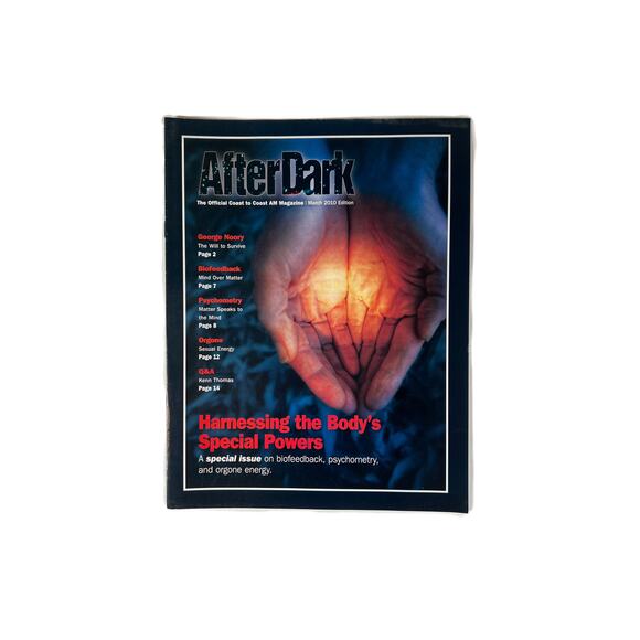 After Dark Coast to Coast AM Magazine Harness the Body Special Powers March 2010 - Picture 1 of 2